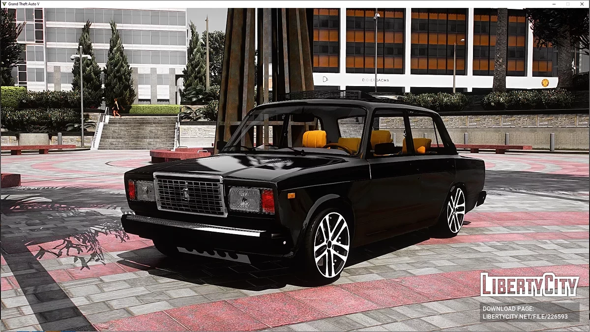 VAZ 2107 & W222 - Индивидуальный интерьер [Add-On] / GTA 5