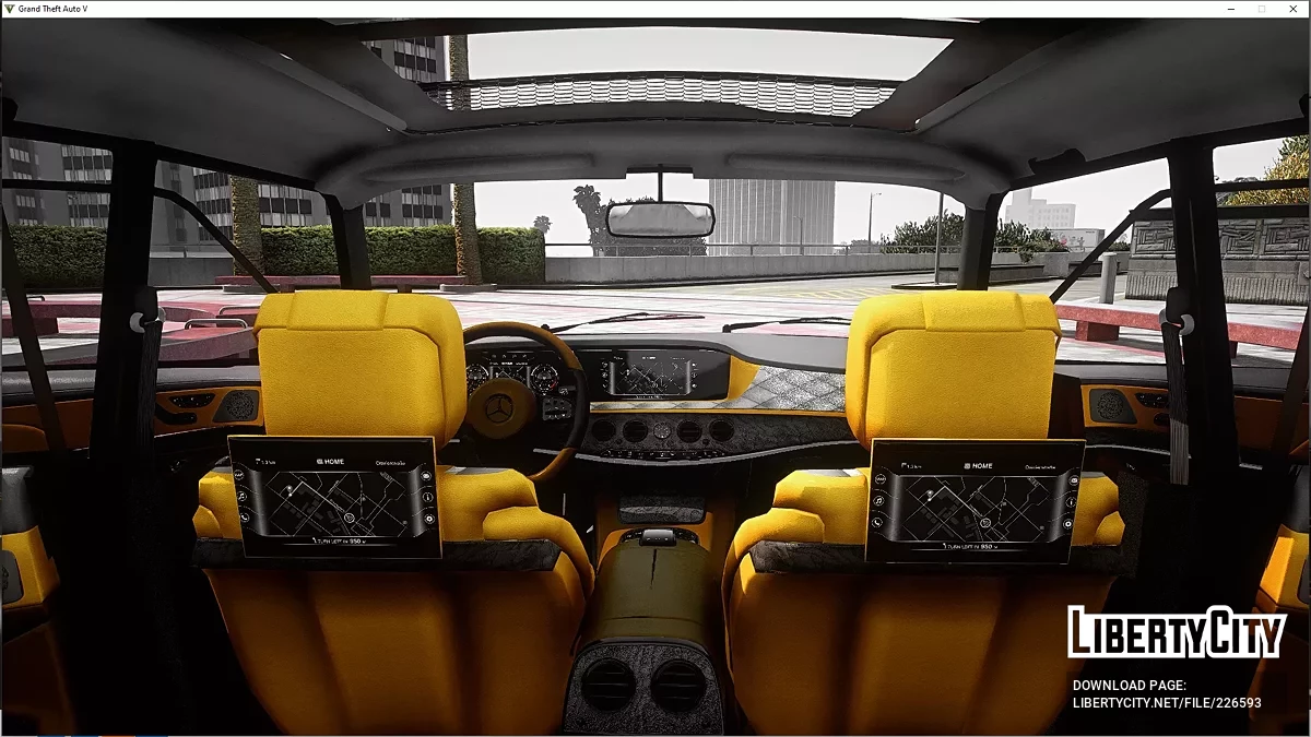 VAZ 2107 & W222 - Индивидуальный интерьер [Add-On] / GTA 5