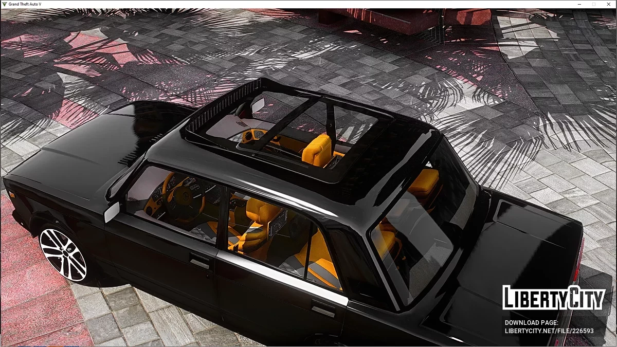 VAZ 2107 & W222 - Индивидуальный интерьер [Add-On] / GTA 5