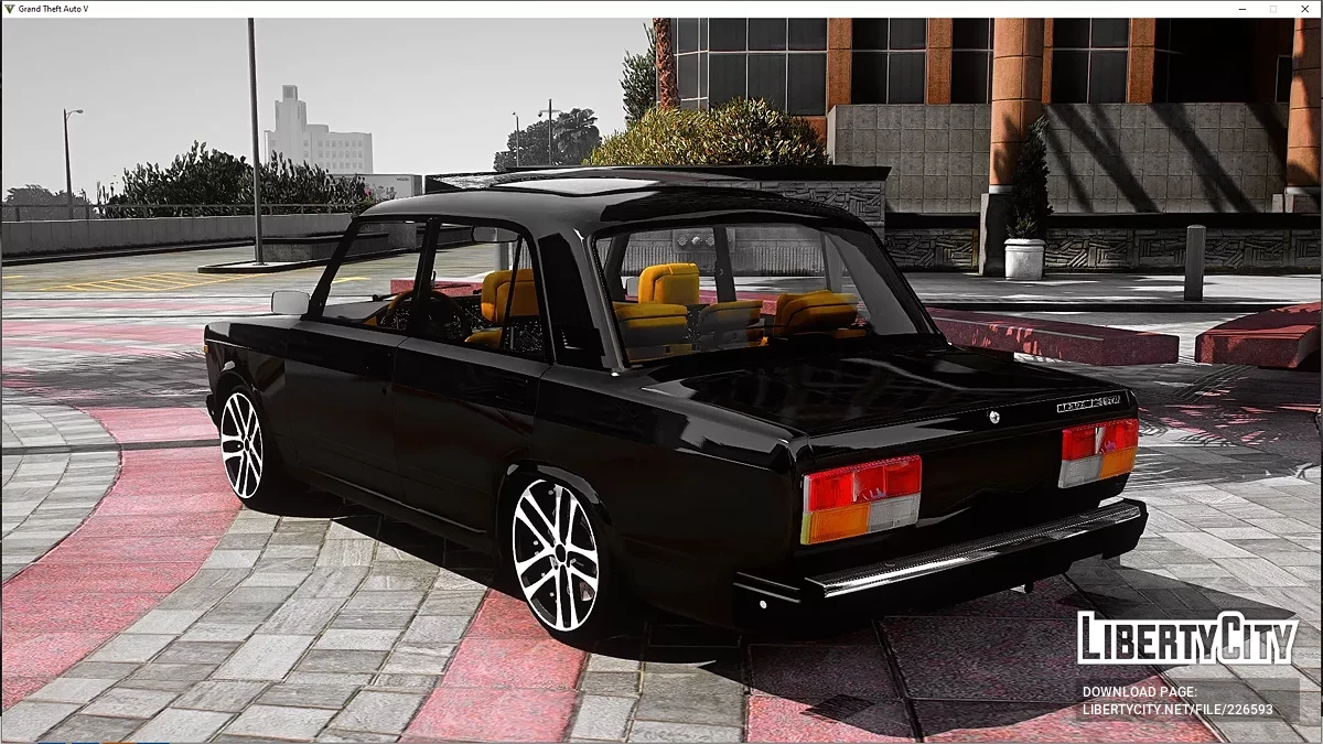 VAZ 2107 & W222 - Индивидуальный интерьер [Add-On] / GTA 5