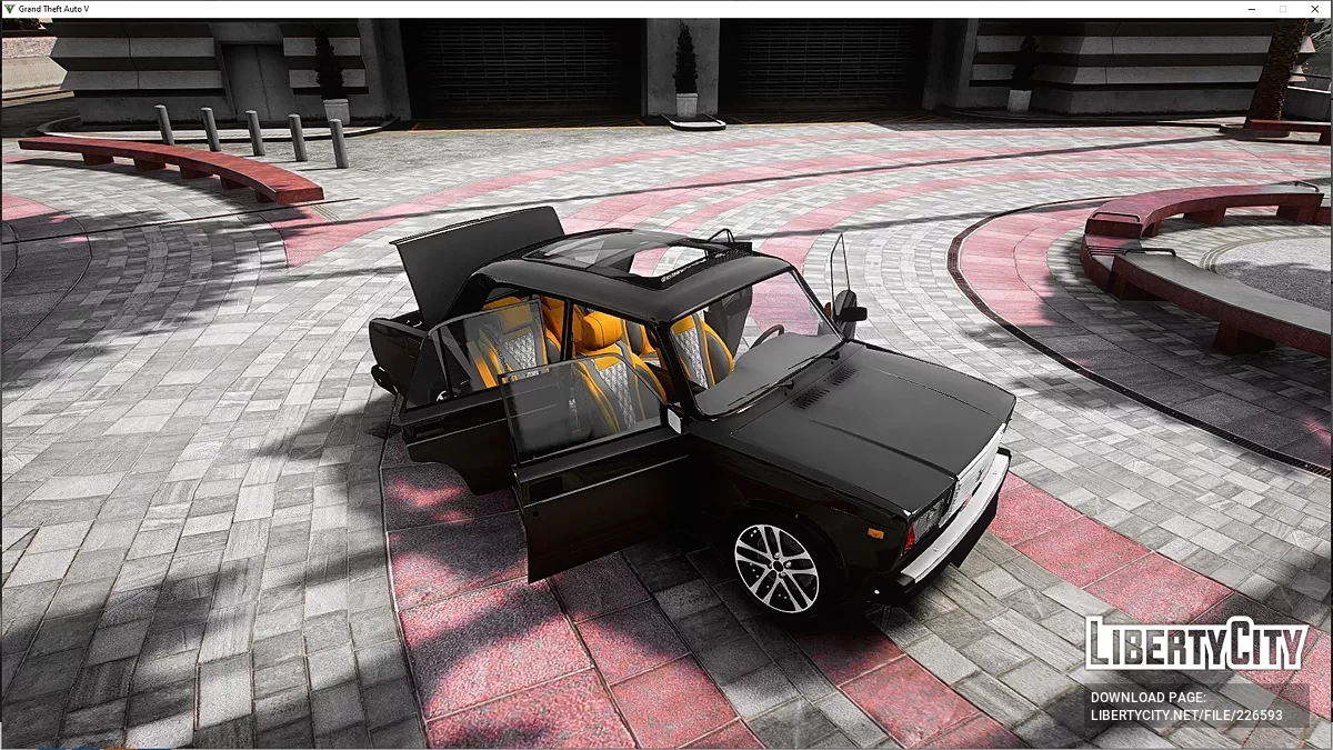 VAZ 2107 & W222 - Индивидуальный интерьер [Add-On] / GTA 5