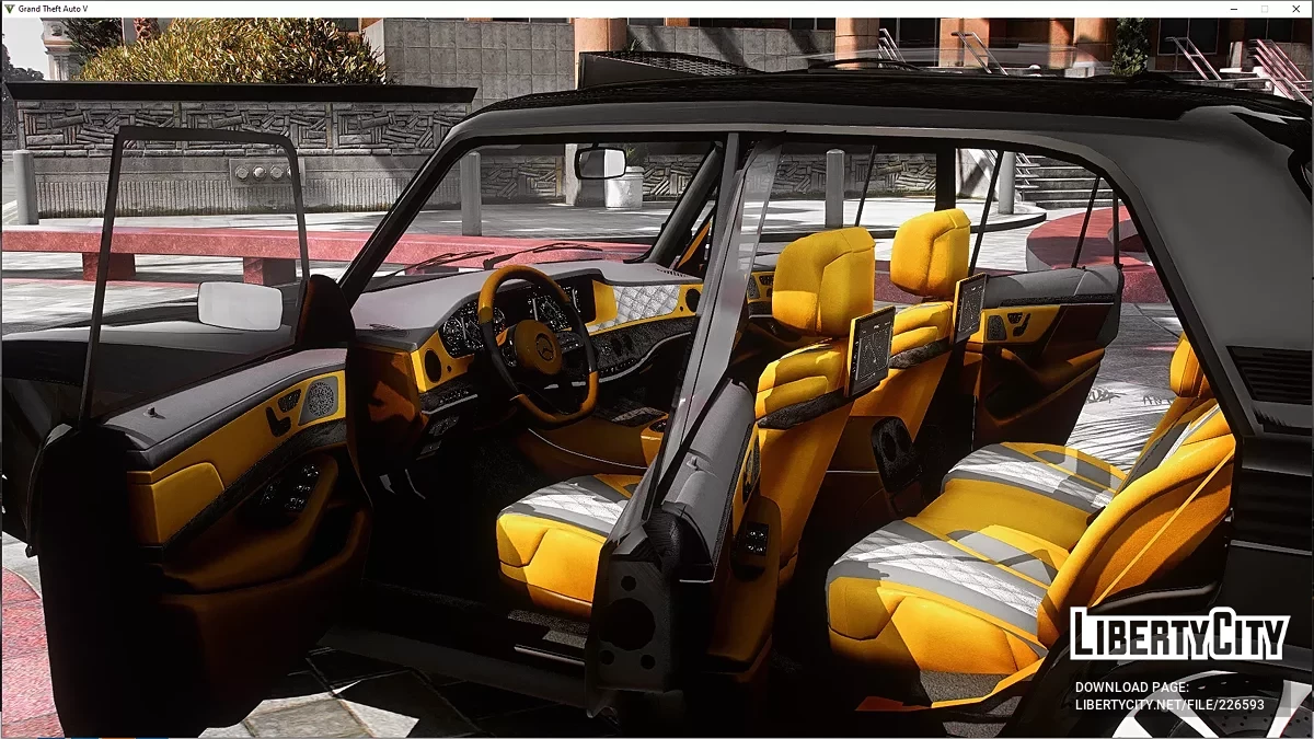 VAZ 2107 & W222 - Индивидуальный интерьер [Add-On] / GTA 5