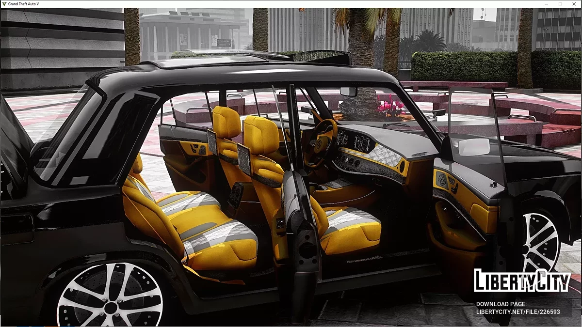 VAZ 2107 & W222 - Индивидуальный интерьер [Add-On] / GTA 5