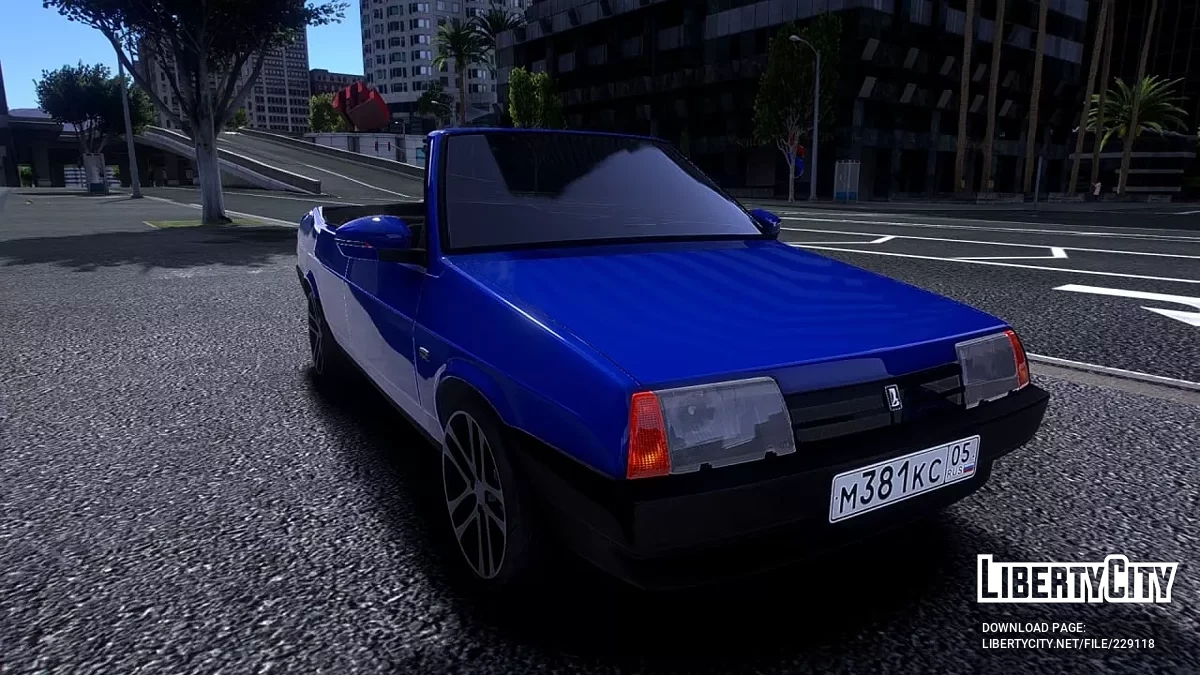 ВАЗ-21099 Кабриолет / GTA 5