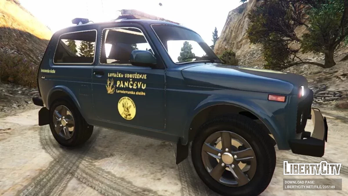 Lada Niva — Lovocuvar, Lovacko Udruzenje Pancevo (Serbian Wildlife Service) [Replace | ELS] / GTA 5