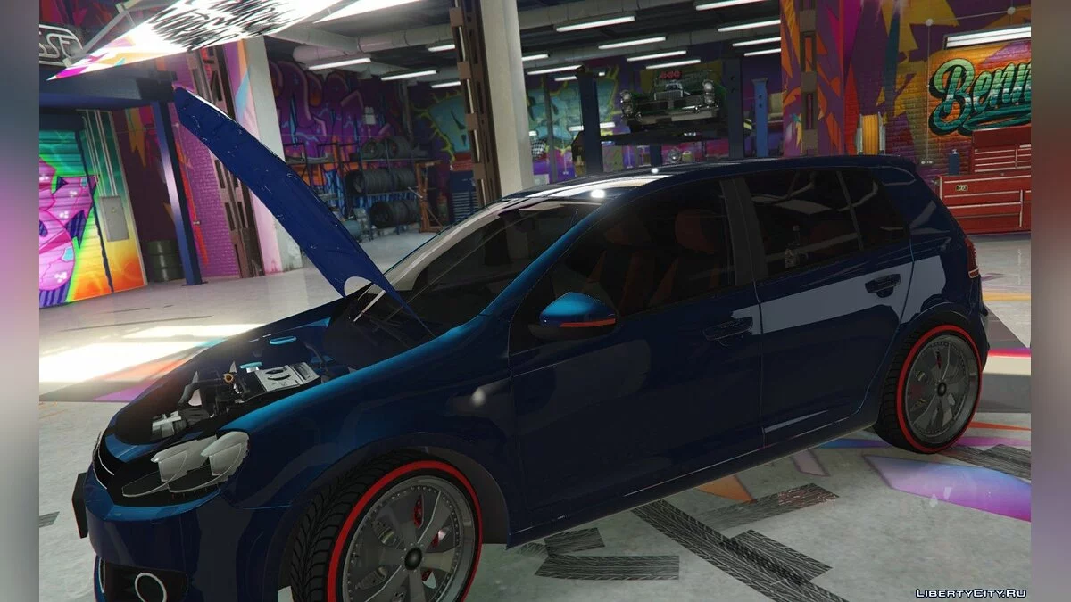 Volkswagen Golf Mk 6 (with Livery Support) v2 / GTA 5
