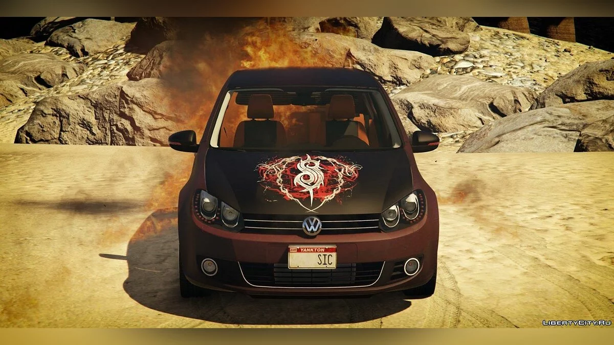 Volkswagen Golf Mk 6 (with Livery Support) v2 / GTA 5