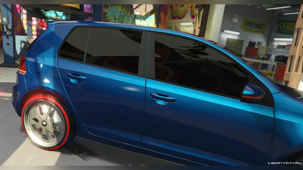 Volkswagen Golf Mk 6 (with Livery Support) v2 / GTA 5