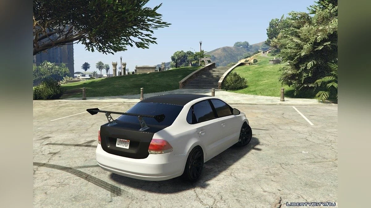 Volkswagen Polo Sedan [Tuning] 1.1 / GTA 5