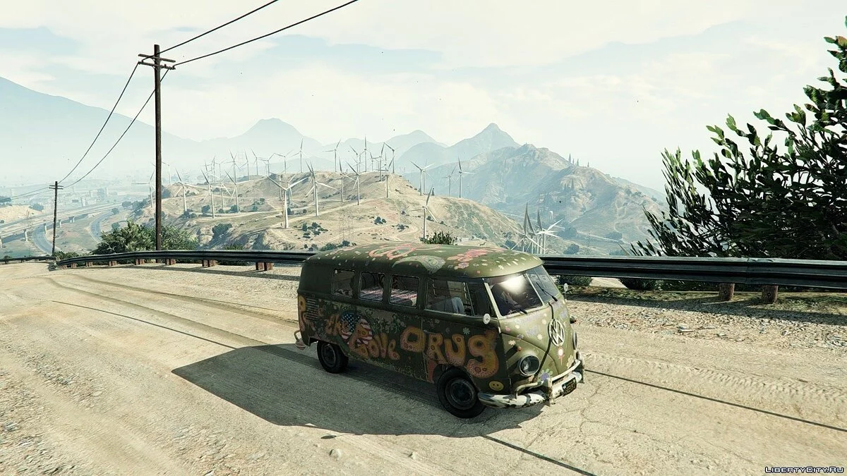 1960 Volkswagen Bus (Rat) 1.1 / GTA 5