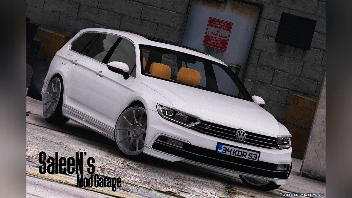 2016 Volkswagen Passat Variant R Line [Add-On / Replace] 1.1 / GTA 5