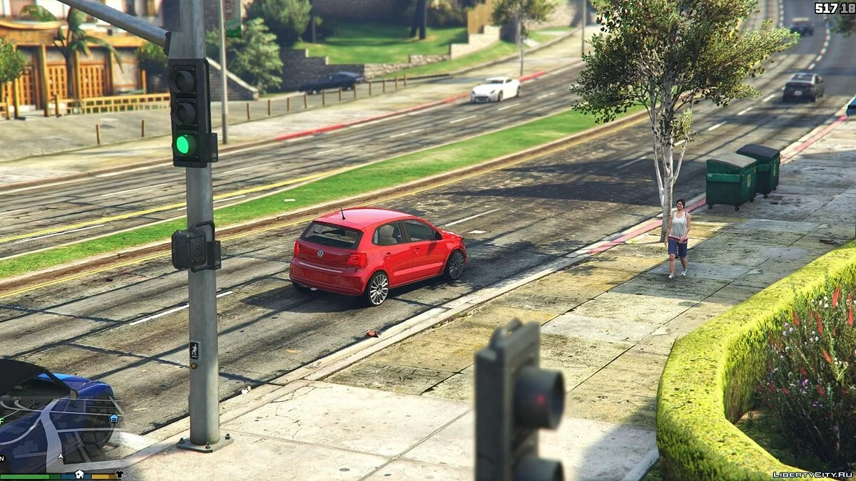 Edição Volkswagen Polo G6 2014 v1.1 / GTA 5