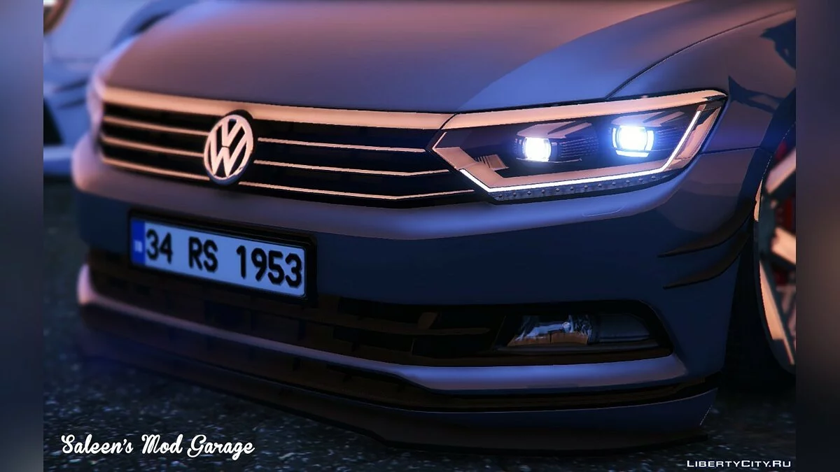 2016 Volkswagen Passat Highline Stanced B8 [Add-On / Replace] / GTA 5