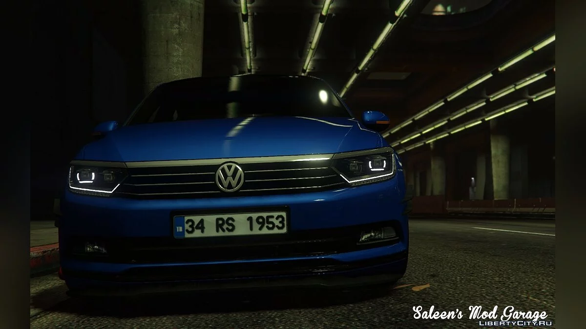 2016 Volkswagen Passat Highline Stanced B8 [Add-On / Replace] / GTA 5