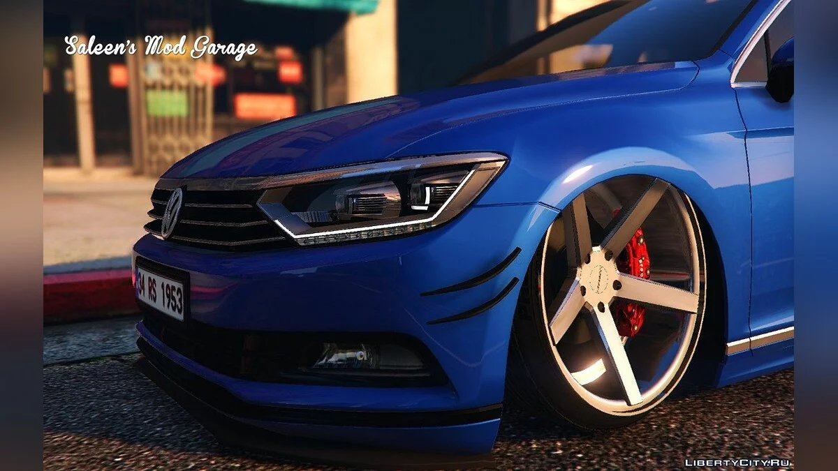2016 Volkswagen Passat Highline Stanced B8 [Add-On / Replace] / GTA 5