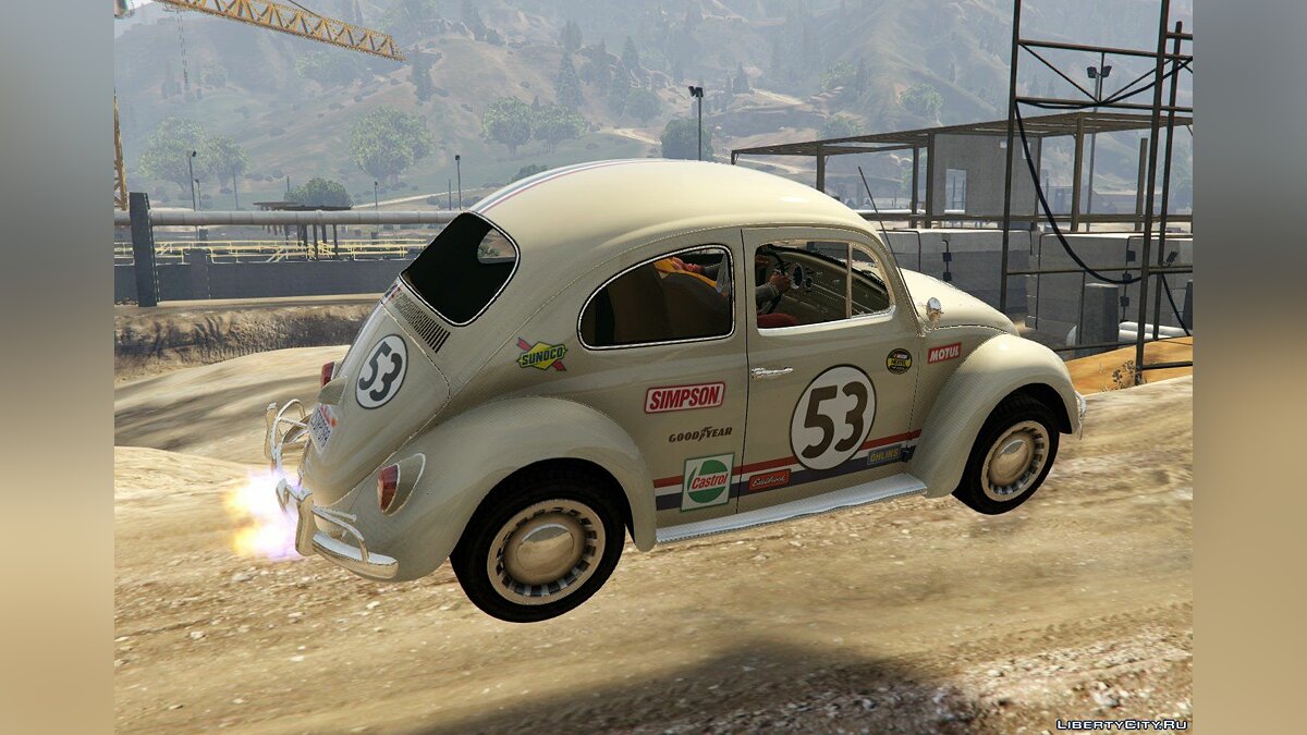 Скачать Volkswagen Beetle (1st Gen) Herbie [Add-On | Livery] 0.91 для GTA 5