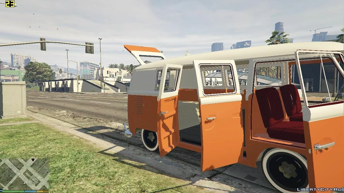 Volkswagen Transporter 1968 (Clean) 1.0.0 / GTA 5