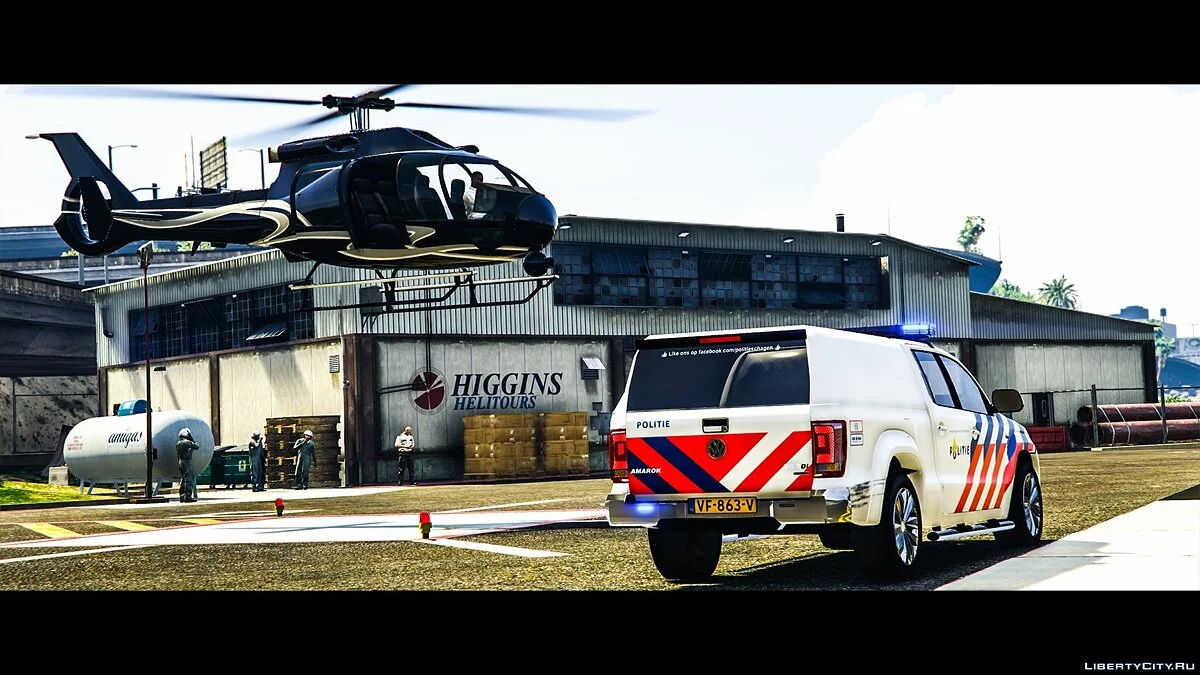 Volkswagen Amarok Dutch Police [ELS] 1.0 / GTA 5