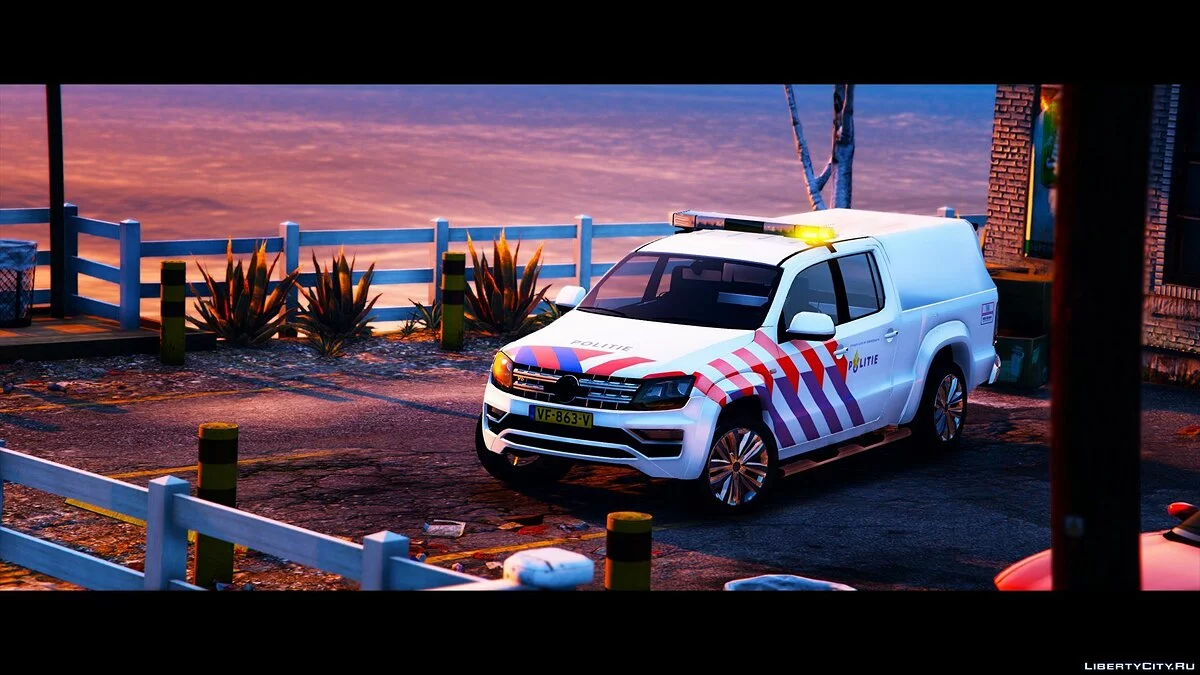 Volkswagen Amarok Dutch Police [ELS] 1.0 / GTA 5
