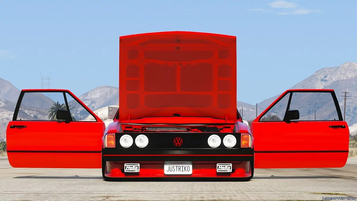 Volkswagen Scirocco Mk1 Vr6 [Add-On / Replace] V2 / GTA 5