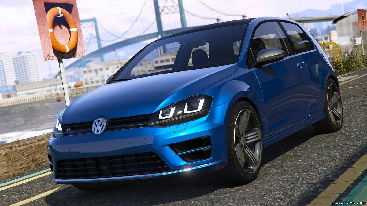 Volkswagen Golf VII R 2014 [Add-on / Replace | Tuning] 1.0 / GTA 5