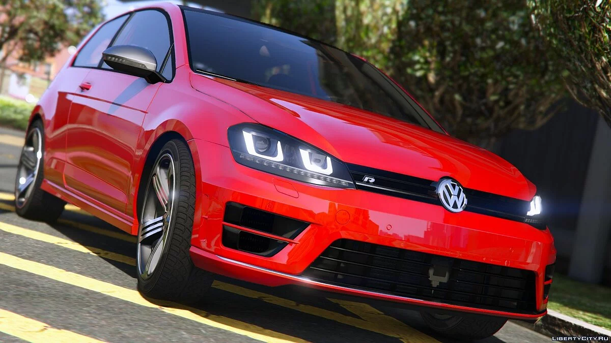 Volkswagen Golf VII R 2014 [Add-on / Replace | Tuning] 1.0 / GTA 5