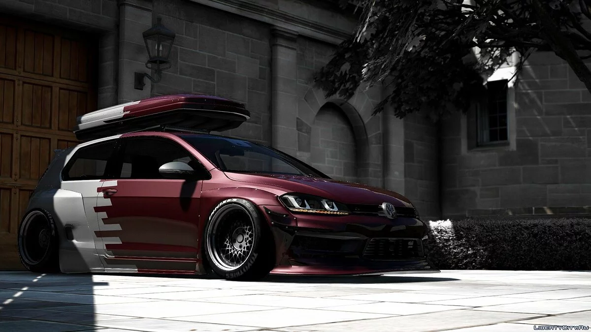 Pandem Volkswagen Golf R Mk7 [Add-on] [Liveries+Template] 0.1 / GTA 5