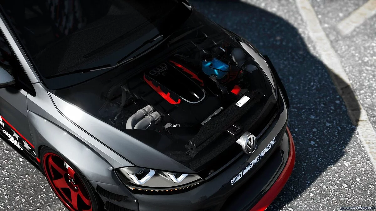 Pandem Volkswagen Golf R Mk7 [Add-on] [Liveries+Template] 0.1 / GTA 5