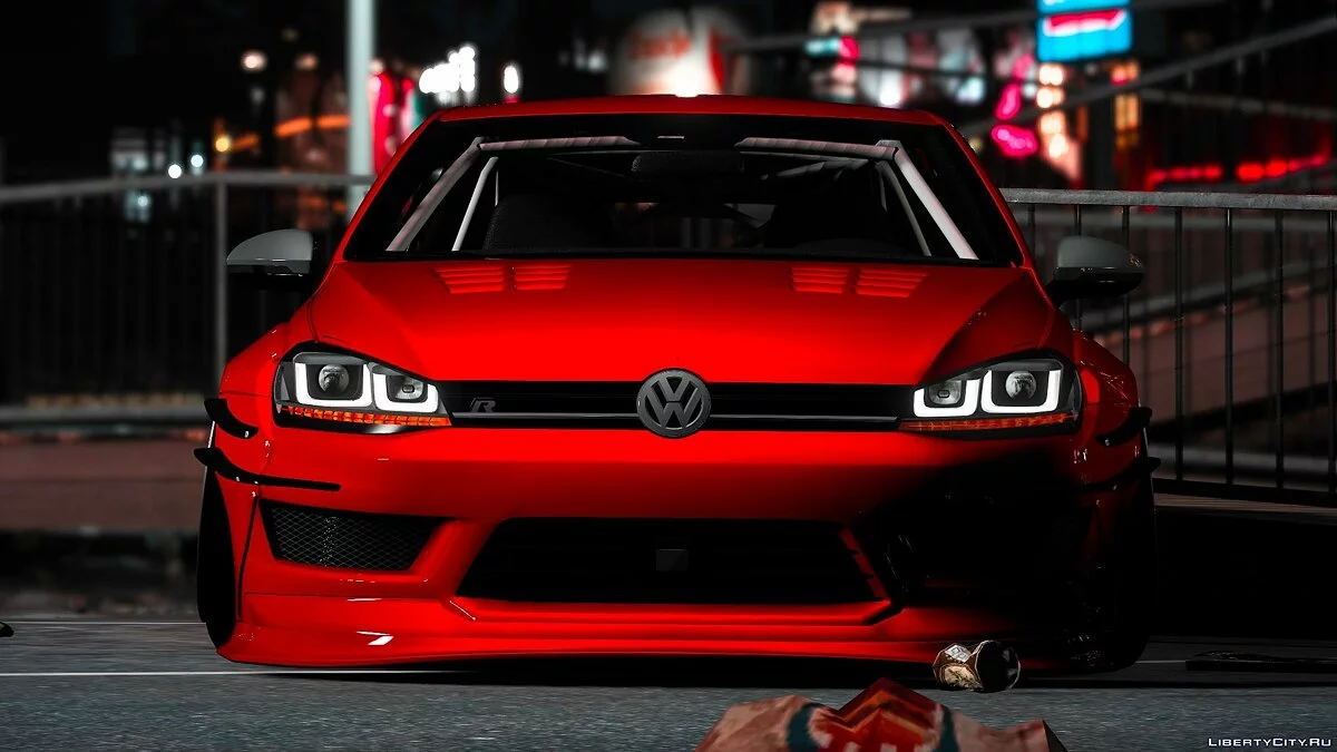 Pandem Volkswagen Golf R Mk7 [Add-on] [Liveries+Template] 0.1 / GTA 5