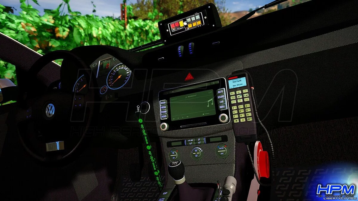 VW Passat B6 Variant Polizei RLP [AddOn | Replace | ELS] V1.0 / GTA 5