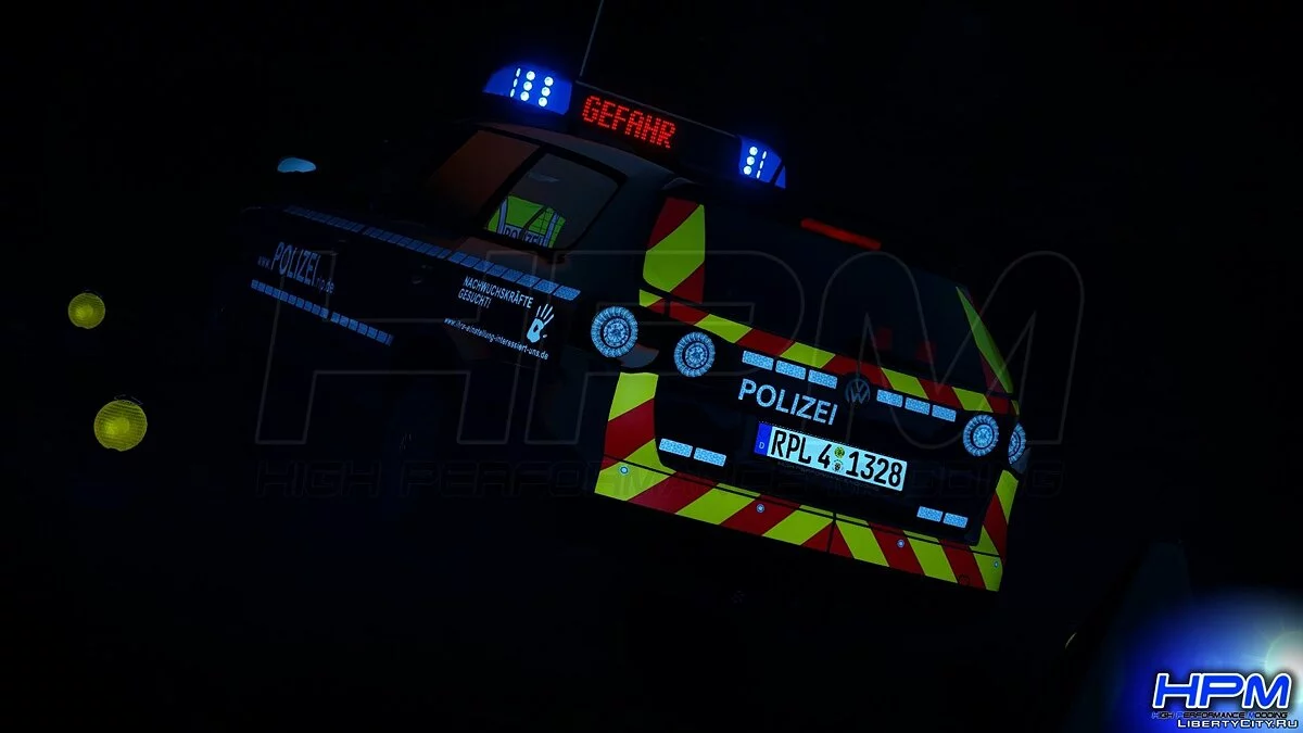 VW Passat B6 Variant Polizei RLP [AddOn | Replace | ELS] V1.0 / GTA 5