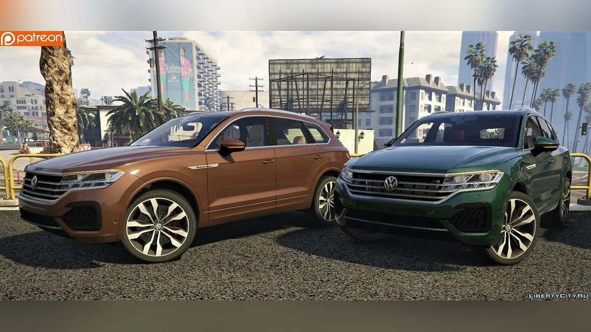 VW Touareg R-Line 2019 (Basic)[Addon] / GTA 5