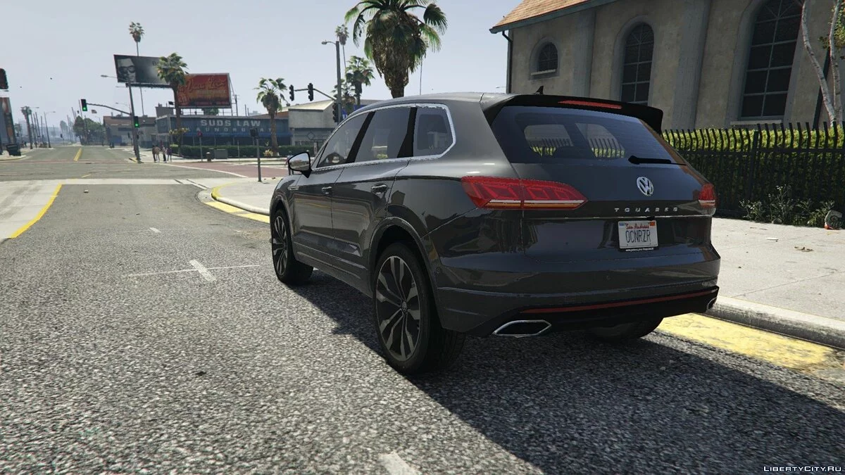 VW Touareg R-Line 2019 (Basic)[Addon] / GTA 5