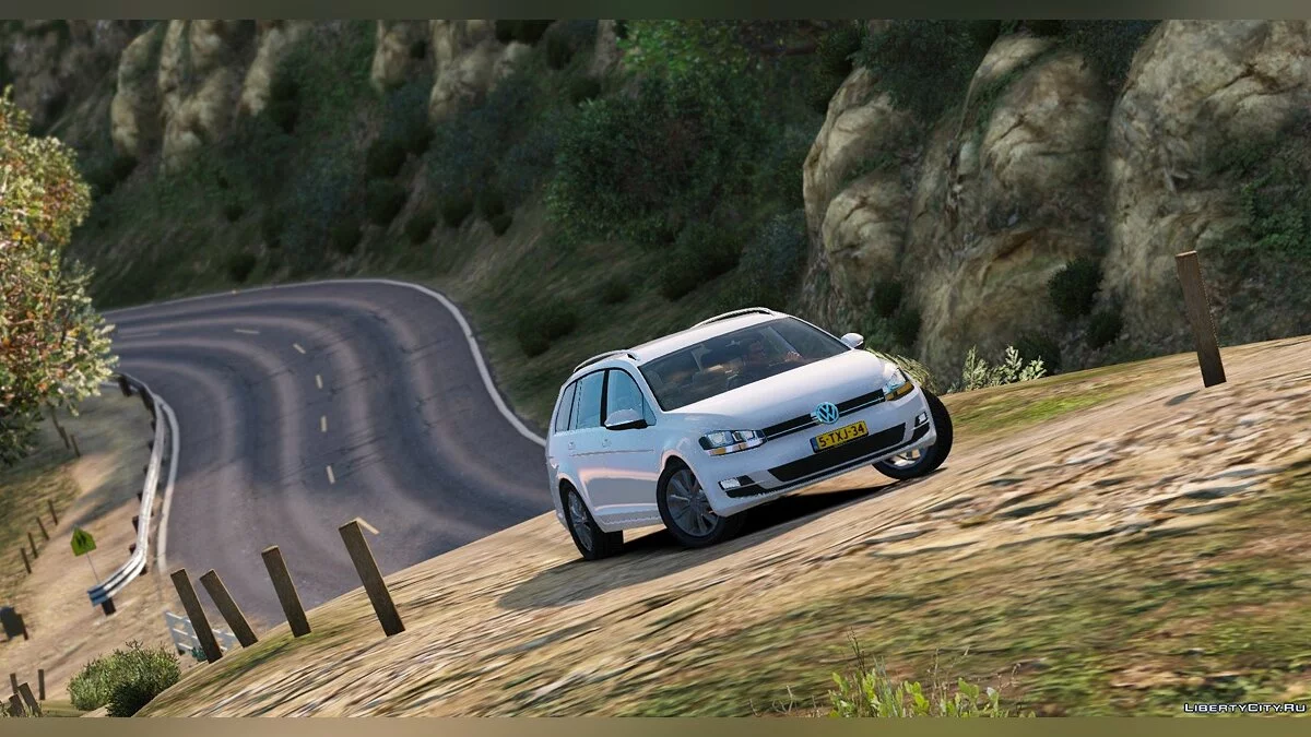 Volkswagen Golf Variant 2014 [CIV] [REPLACE] / GTA 5