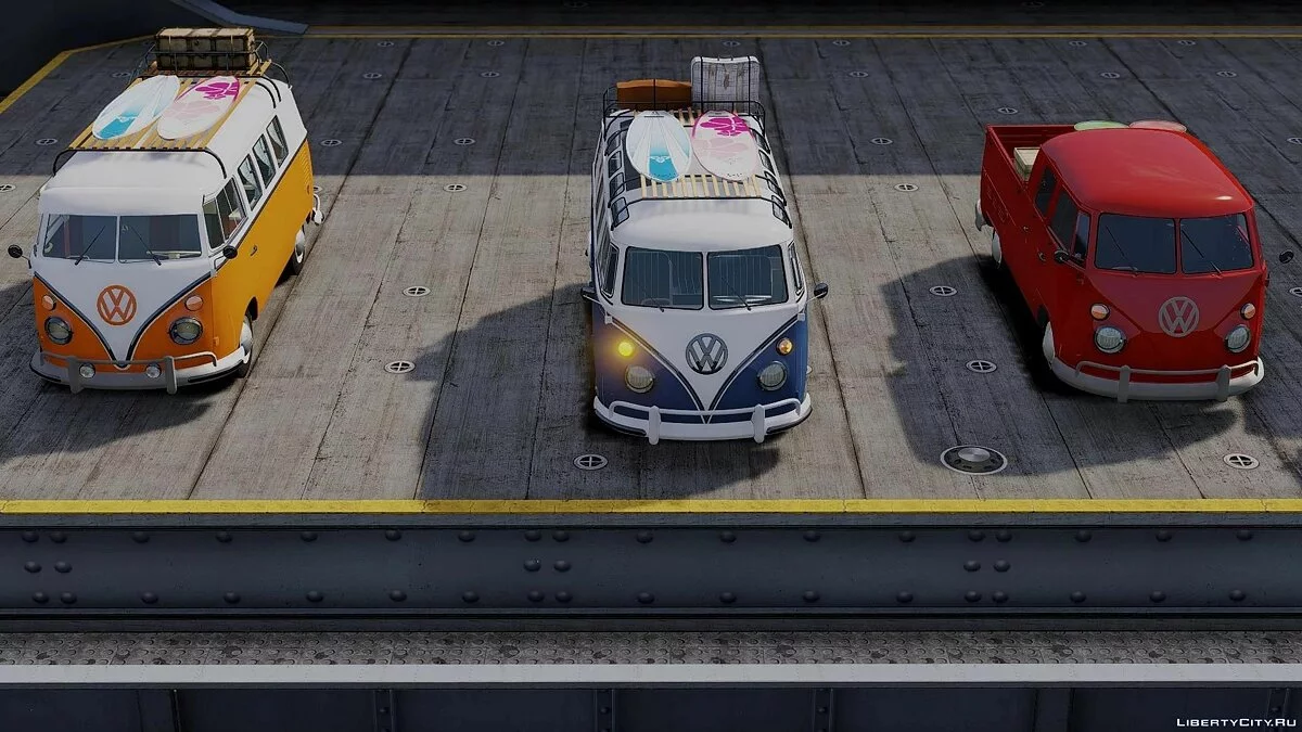 Volkswagen Type 2 Pack 1.1 / GTA 5