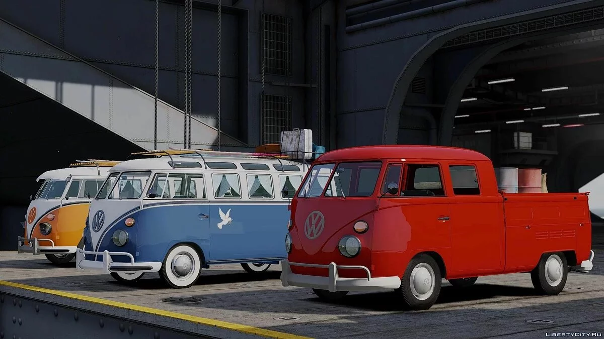Volkswagen Type 2 Pack 1.1 / GTA 5