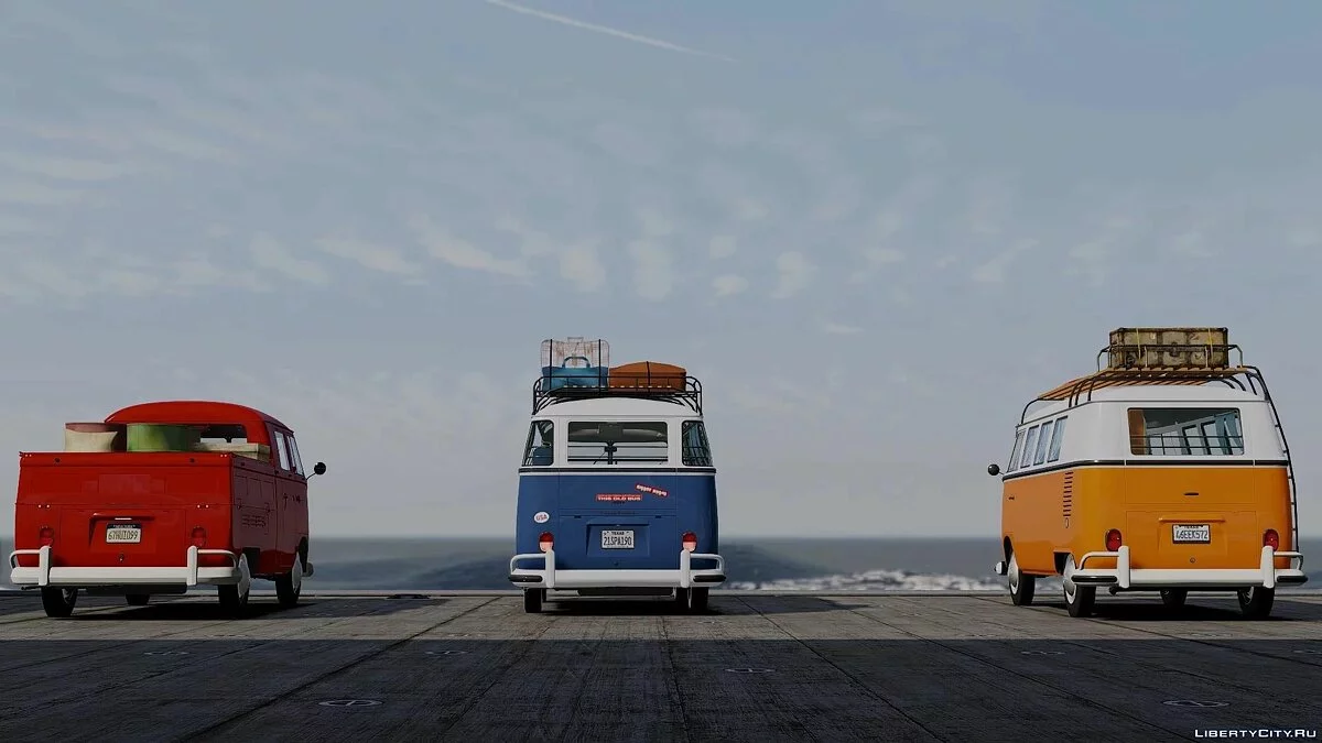 Volkswagen Type 2 Pack 1.1 / GTA 5