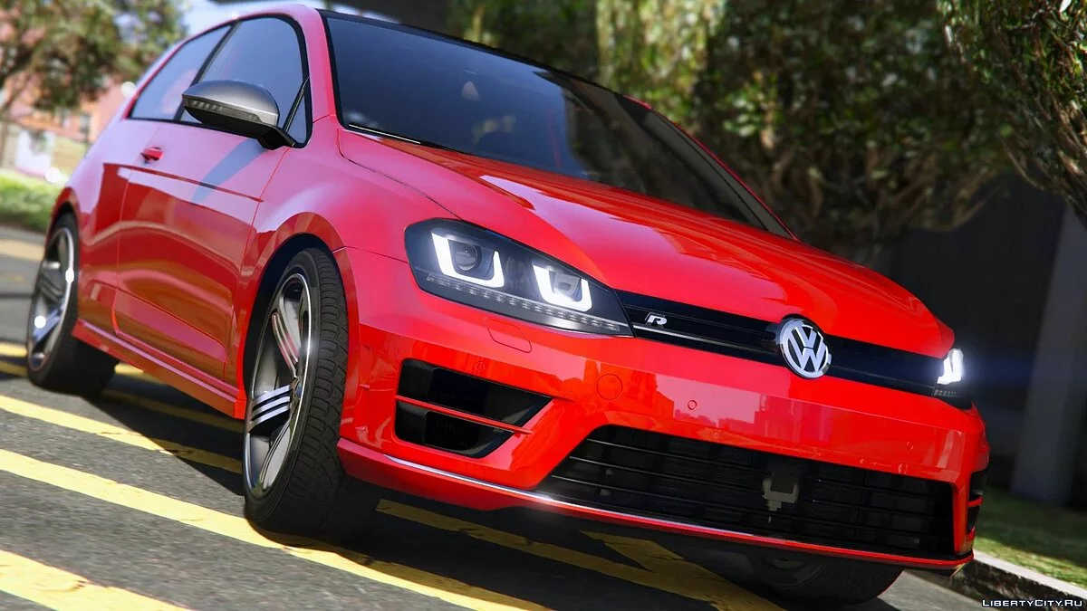 Volkswagen Golf VII R 2017 1.0 / GTA 5