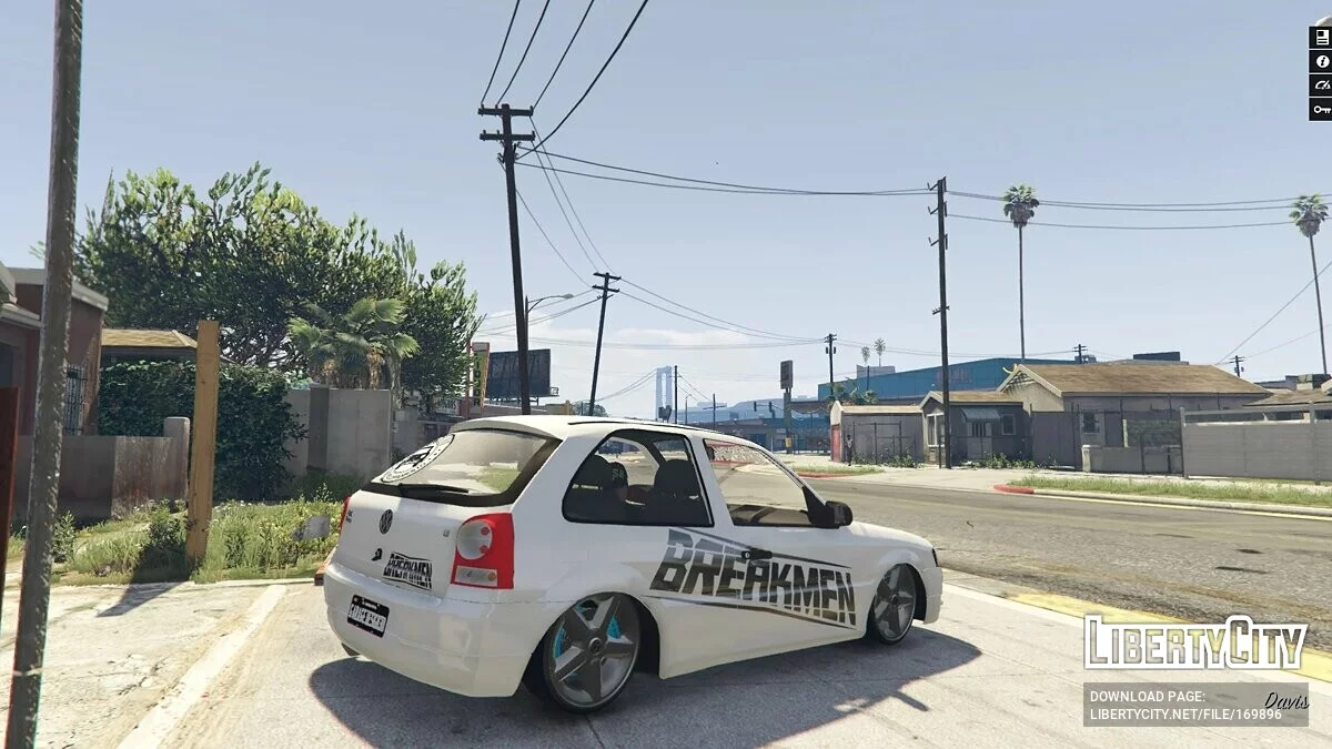 VW gol G4 do Danilo Crespo version Breakmen [Add-On] 1.0 / GTA 5