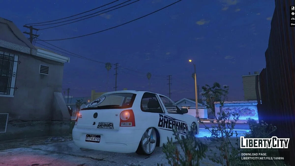 VW gol G4 do Danilo Crespo version Breakmen [Add-On] 1.0 / GTA 5