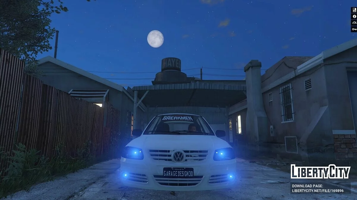 VW gol G4 do Danilo Crespo version Breakmen [Add-On] 1.0 / GTA 5