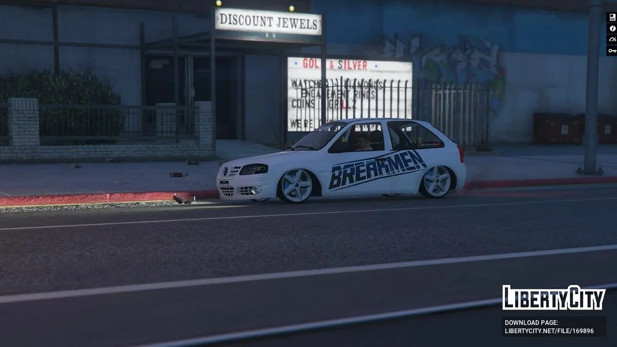 VW gol G4 do Danilo Crespo version Breakmen [Add-On] 1.0 / GTA 5