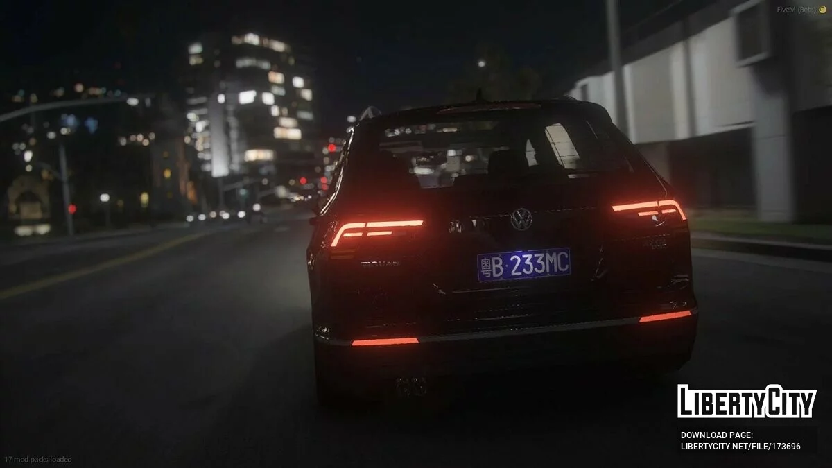 2017 Volkswagen Tiguan 2.0 TSI v1.1 / GTA 5