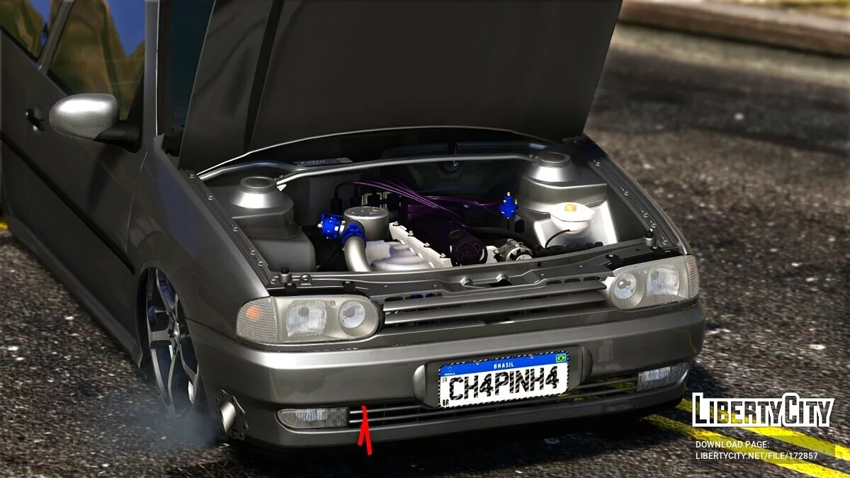 Volkswagen Gol G2 Plus Turbo [Add-On] 3.0 / GTA 5