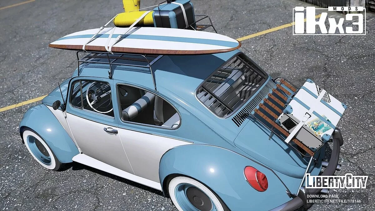 Volkswagen Beetle Kahakai Edition 1967 / GTA 5