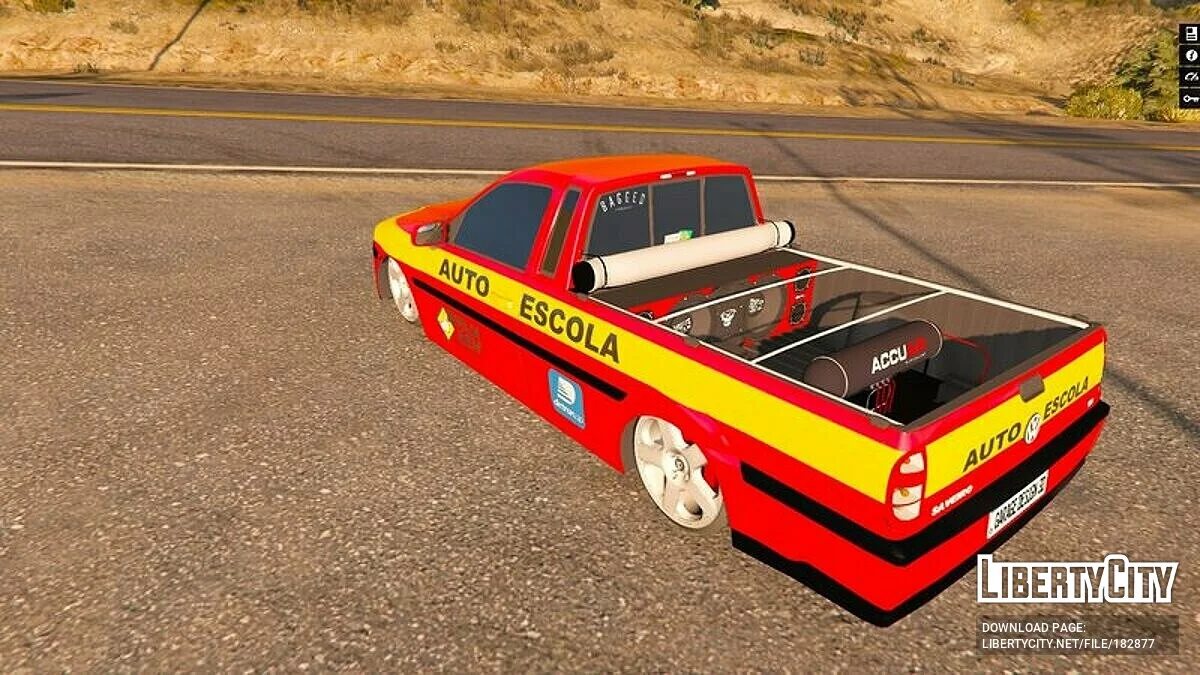 Saveiro G3 Auto Escola [Add-on] / GTA 5