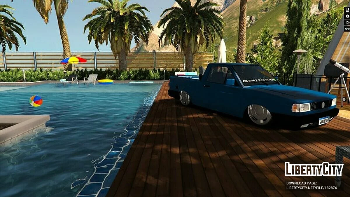 VW Saveiro quadrada AP Turbo [Add-On] / GTA 5