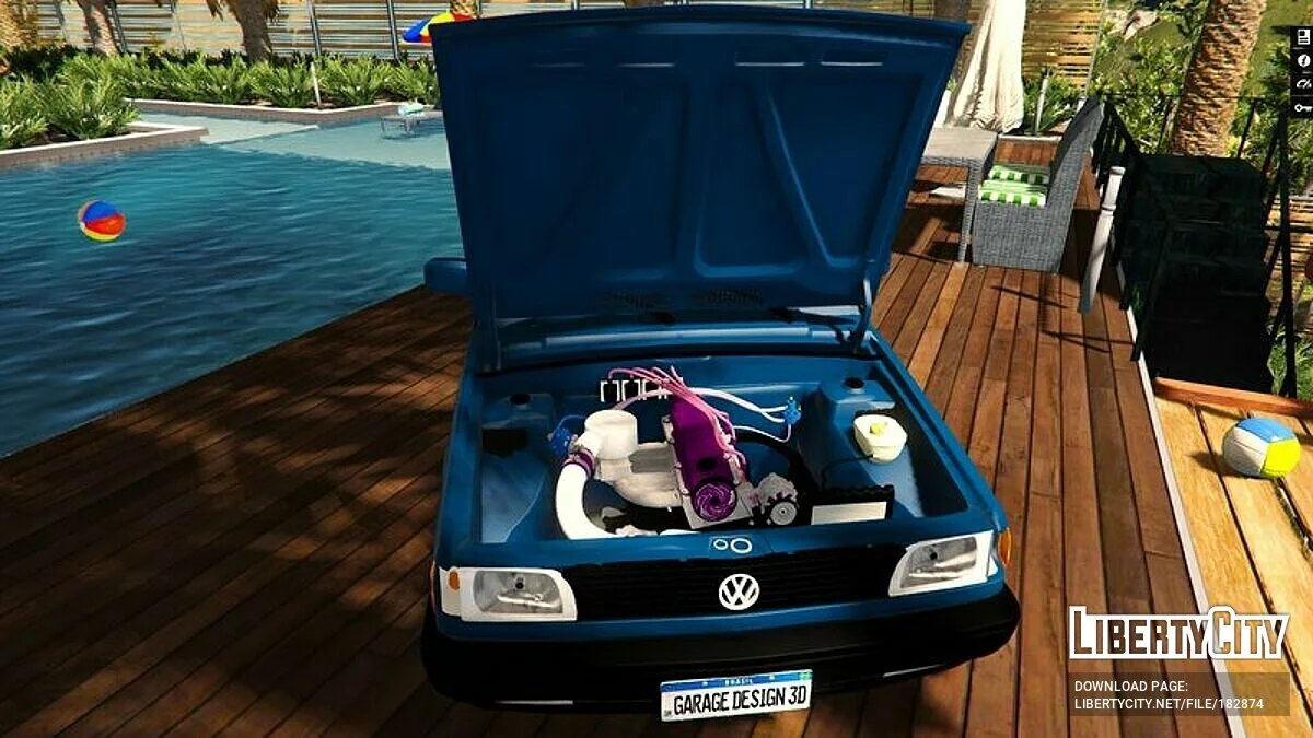 VW Saveiro quadrada AP Turbo [Add-On] / GTA 5