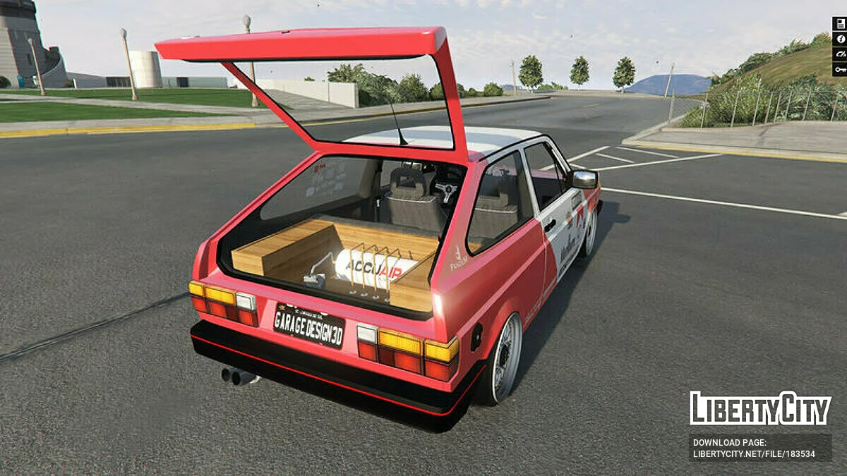 Volkswagen Gol Quadrado Marlboro Style [Add-On] / GTA 5