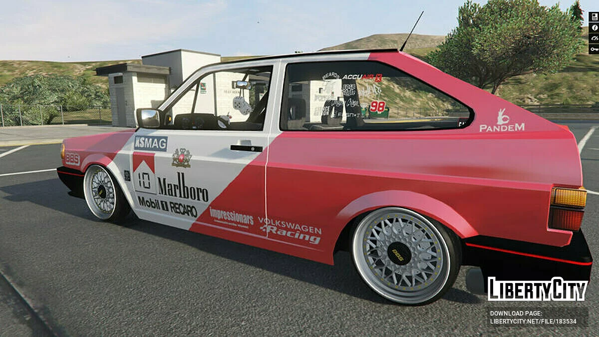 Volkswagen Gol Quadrado Marlboro Style [Add-On] / GTA 5